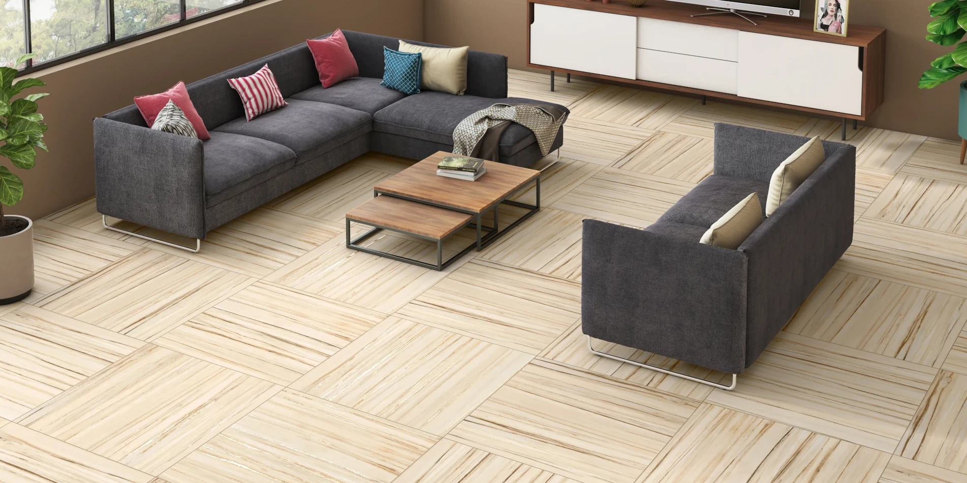 Fusion Surface floor tiles
